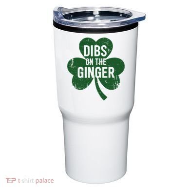 Funny Dibs On The Ginger St Patrick Day Redhead Women Tumbler