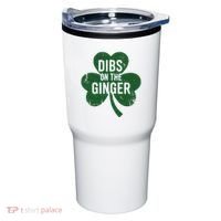 Funny Dibs On The Ginger St Patrick Day Redhead Women Tumbler thumb 0