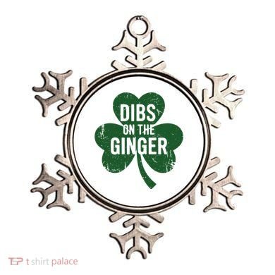 Funny Dibs On The Ginger St Patrick Day Redhead Women Ornament