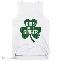 Funny Dibs On The Ginger St Patrick Day Redhead Women Tank Top thumb 0