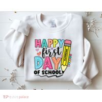 First Day Of School Teachers Gifts Teacher Sweatshirt thumb 2