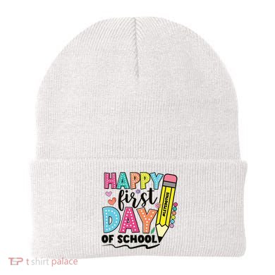 First Day Of School Teachers Gifts Teacher Beanie