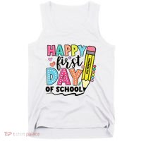 First Day Of School Teachers Gifts Teacher Tank Top thumb 0
