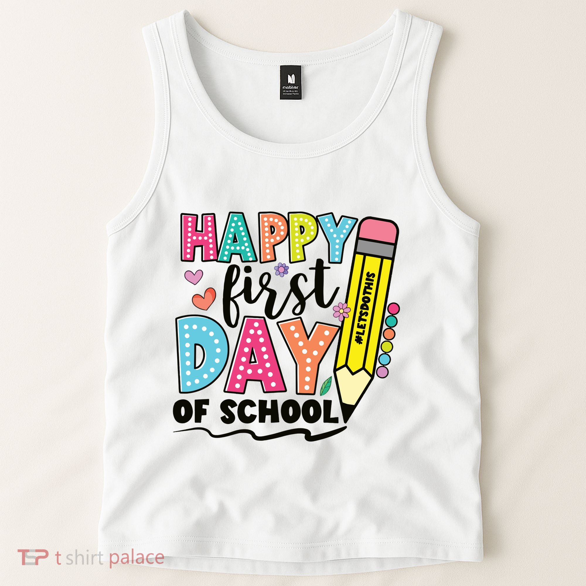 First Day Of School Teachers Gifts Teacher Tank Top