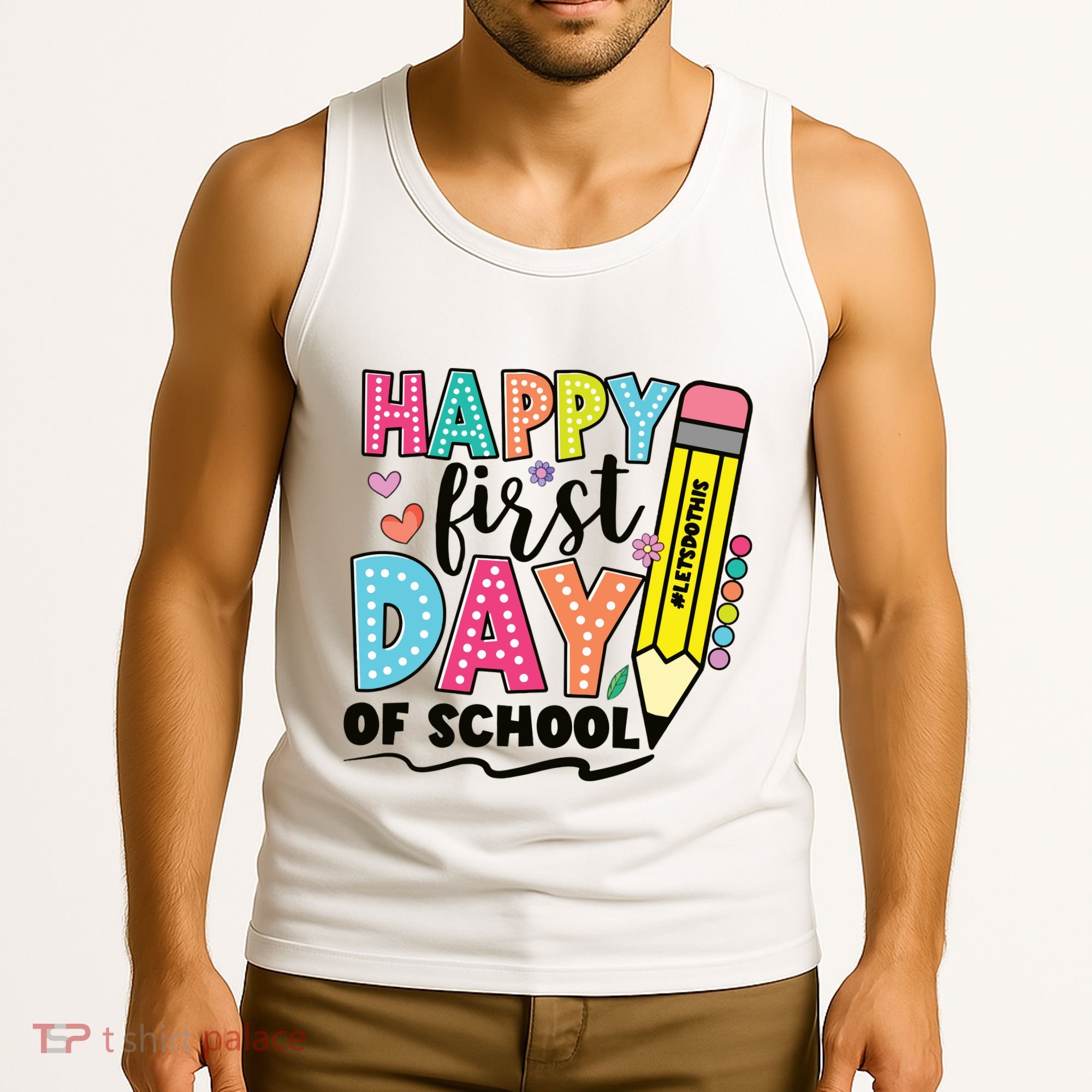 First Day Of School Teachers Gifts Teacher Tank Top