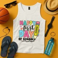 First Day Of School Teachers Gifts Teacher Tank Top thumb 4