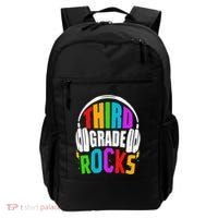 First Day Of 3rd Grade Rocks Back To School Teacher Backpack thumb 0