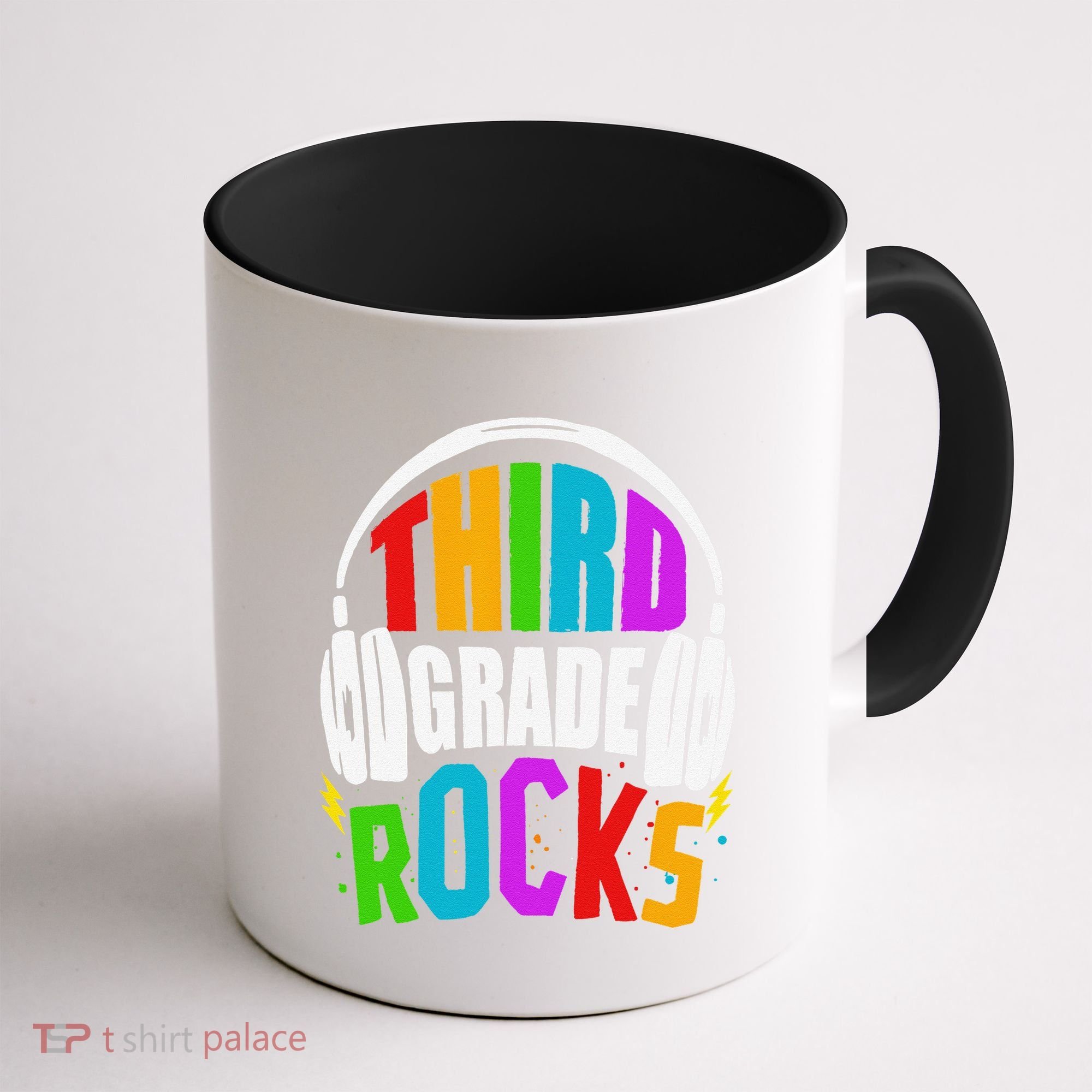 First Day Of 3rd Grade Rocks Back To School Teacher Coffee Mug
