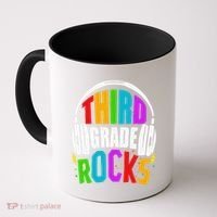 First Day Of 3rd Grade Rocks Back To School Teacher Coffee Mug thumb 0