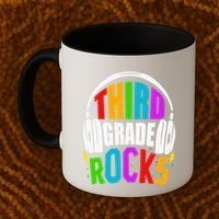First Day Of 3rd Grade Rocks Back To School Teacher Coffee Mug thumb 2