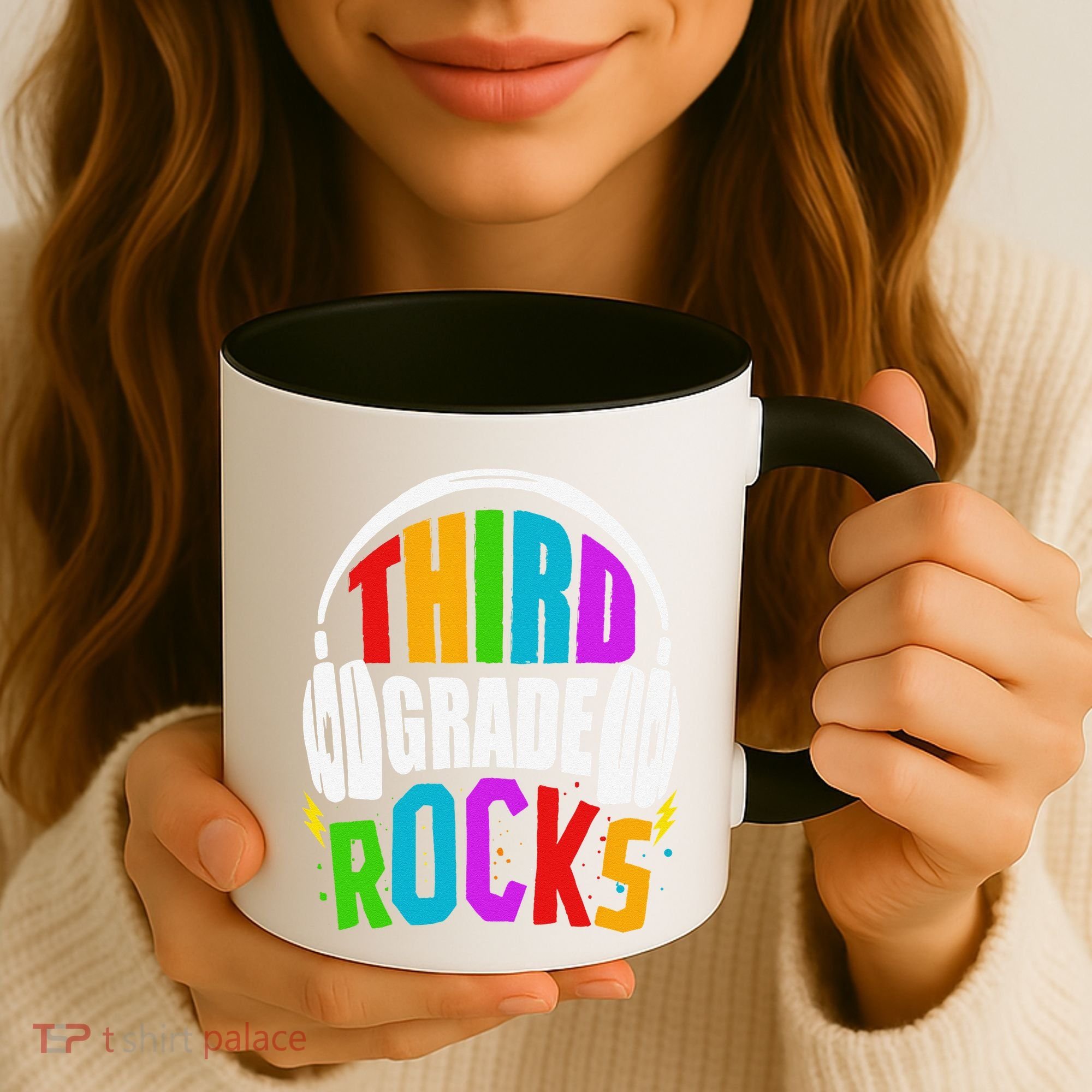 First Day Of 3rd Grade Rocks Back To School Teacher Coffee Mug
