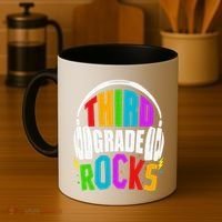 First Day Of 3rd Grade Rocks Back To School Teacher Coffee Mug thumb 4