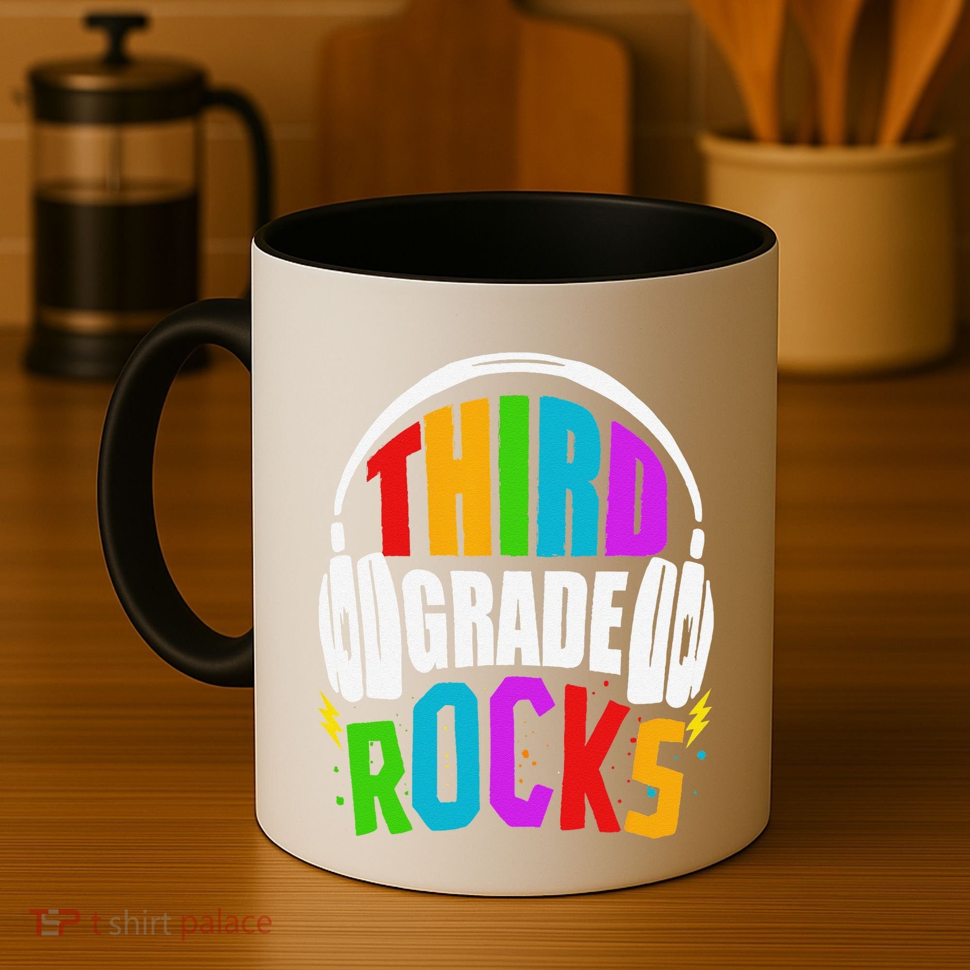 First Day Of 3rd Grade Rocks Back To School Teacher Coffee Mug