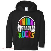 First Day Of 3rd Grade Rocks Back To School Teacher Toddler Hoodie thumb 0
