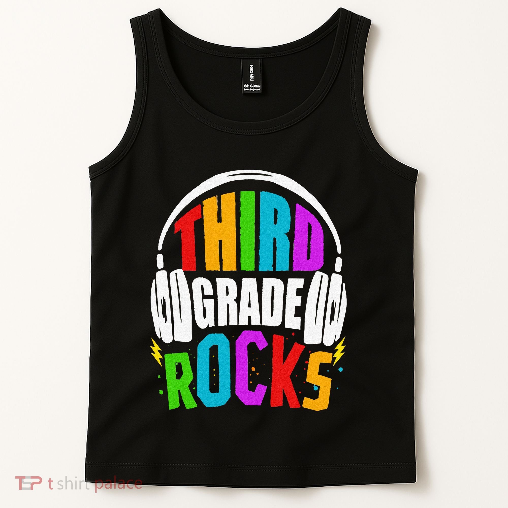 First Day Of 3rd Grade Rocks Back To School Teacher Tank Top