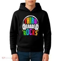 First Day Of 3rd Grade Rocks Back To School Teacher Kids Hoodie thumb 4