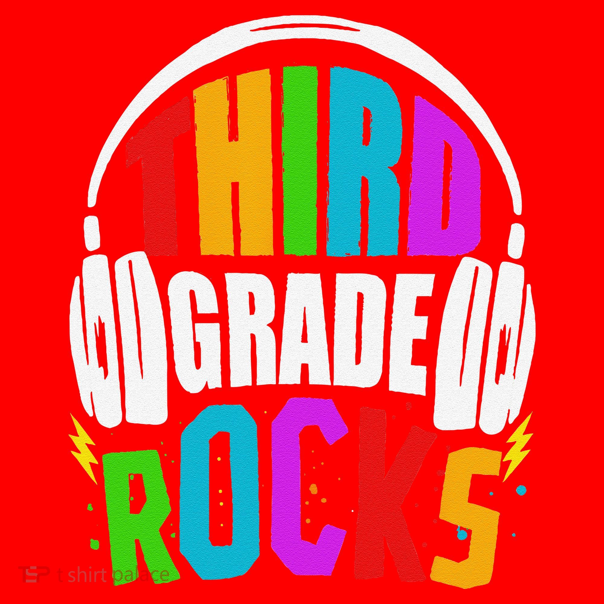 First Day Of 3rd Grade Rocks Back To School Teacher Santa Hat