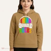 First Day Of 3rd Grade Rocks Back To School Teacher Hoodie thumb 5