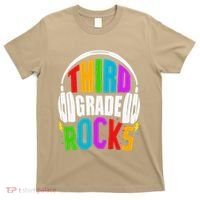 First Day Of 3rd Grade Rocks Back To School Teacher T-Shirt thumb 0