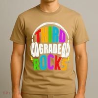 First Day Of 3rd Grade Rocks Back To School Teacher T-Shirt thumb 3
