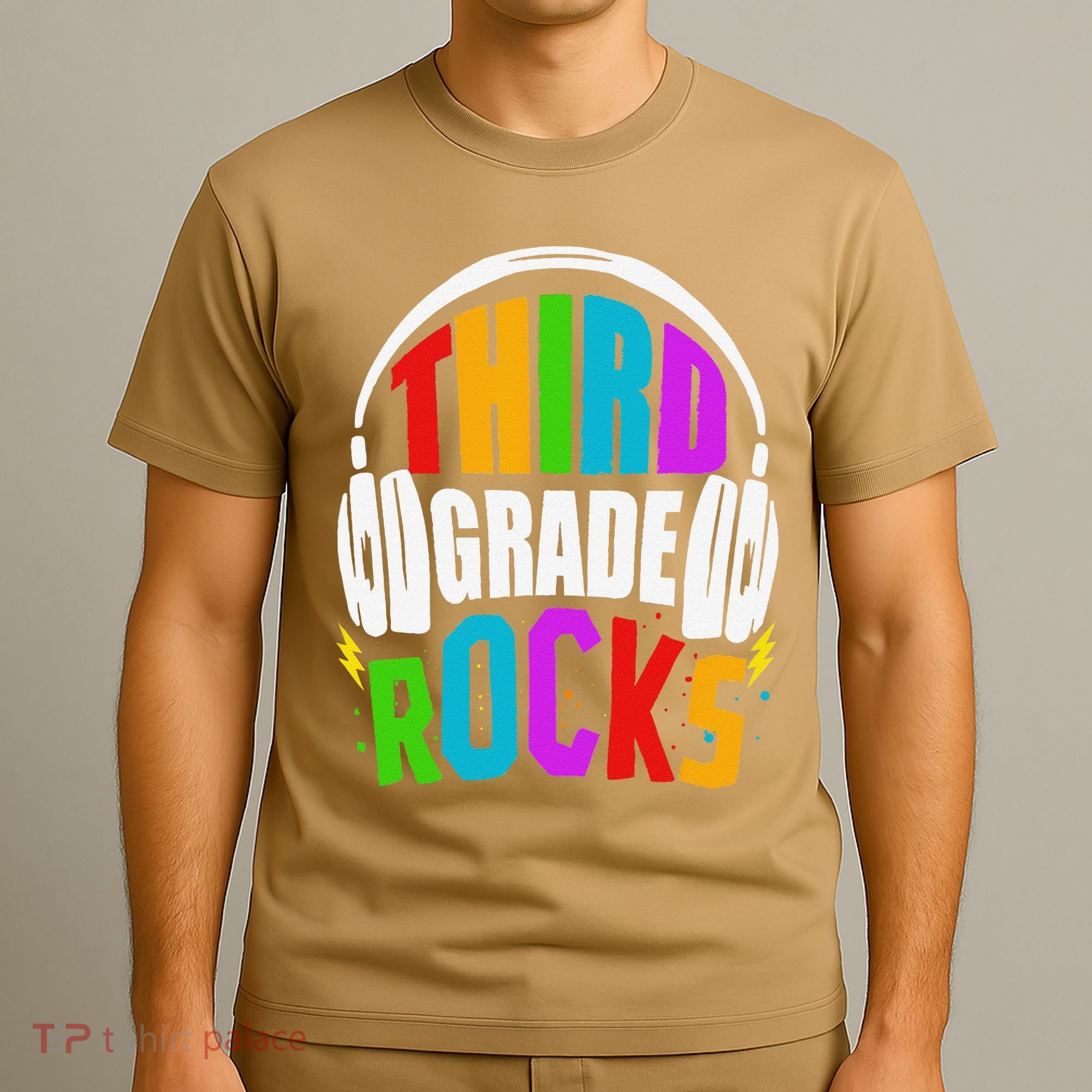 First Day Of 3rd Grade Rocks Back To School Teacher T-Shirt