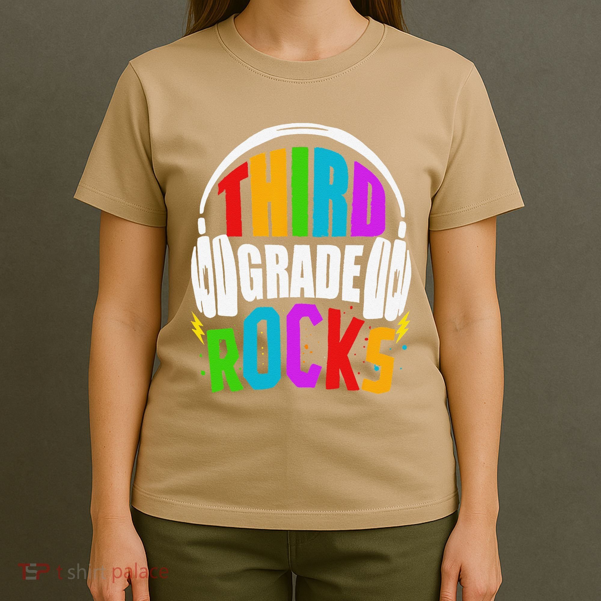First Day Of 3rd Grade Rocks Back To School Teacher T-Shirt