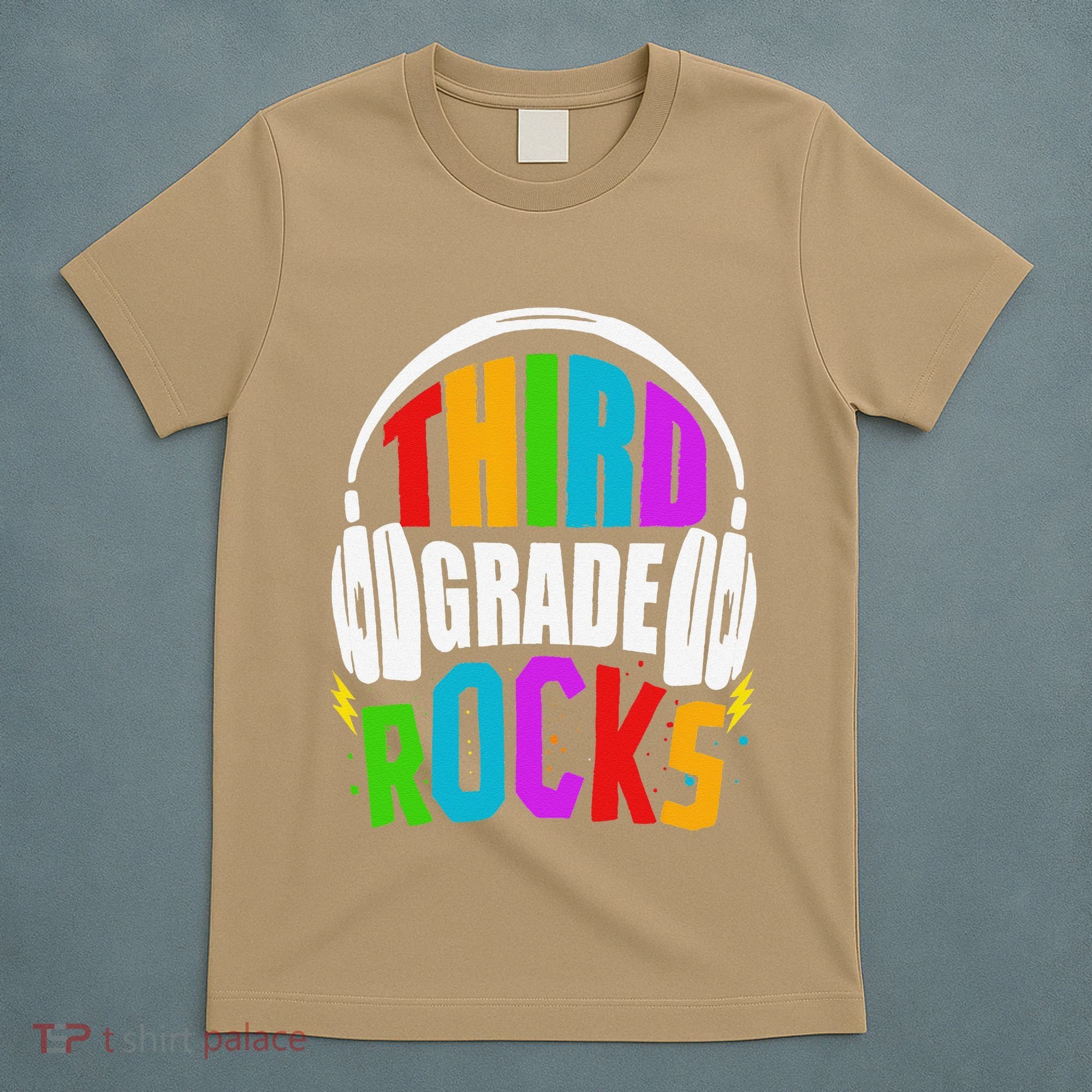 First Day Of 3rd Grade Rocks Back To School Teacher T-Shirt