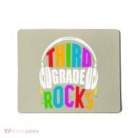 First Day Of 3rd Grade Rocks Back To School Teacher Mousepad thumb 0