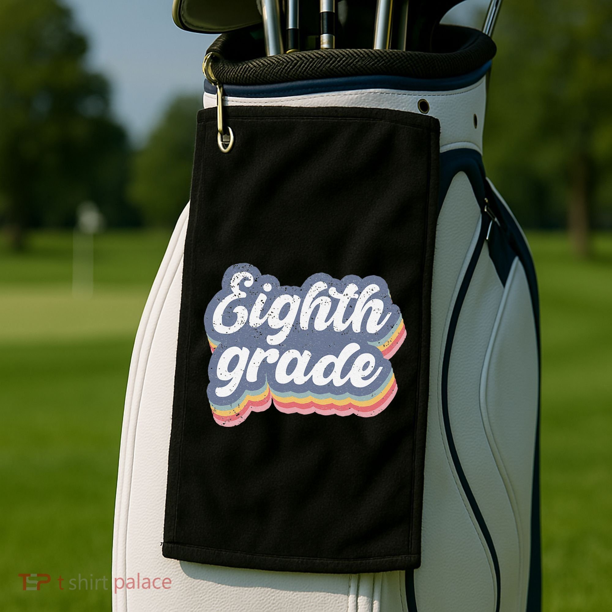 First Day Of School Eighth Grade Teacher 1st Day 8th Grade Golf Towel