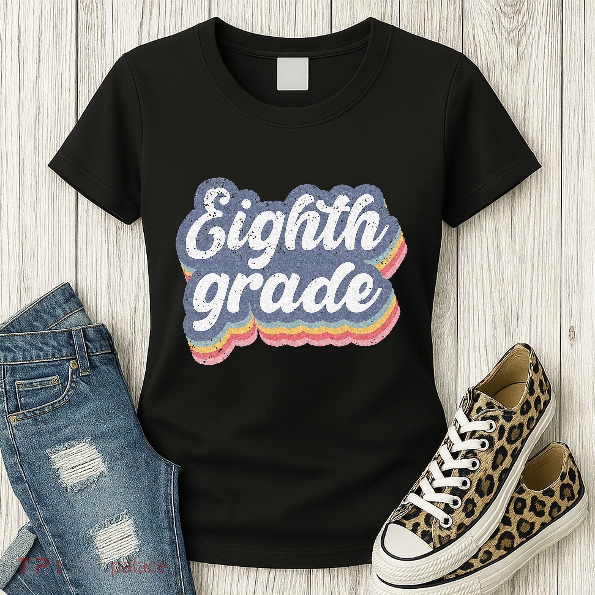 First Day Of School Eighth Grade Teacher 1st Day 8th Grade Women's T-Shirt
