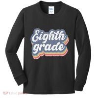 First Day Of School Eighth Grade Teacher 1st Day 8th Grade Kids Long Sleeve Shirt thumb 0