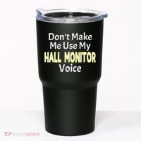 First Day Of School Hall Monitor Tumbler thumb 0