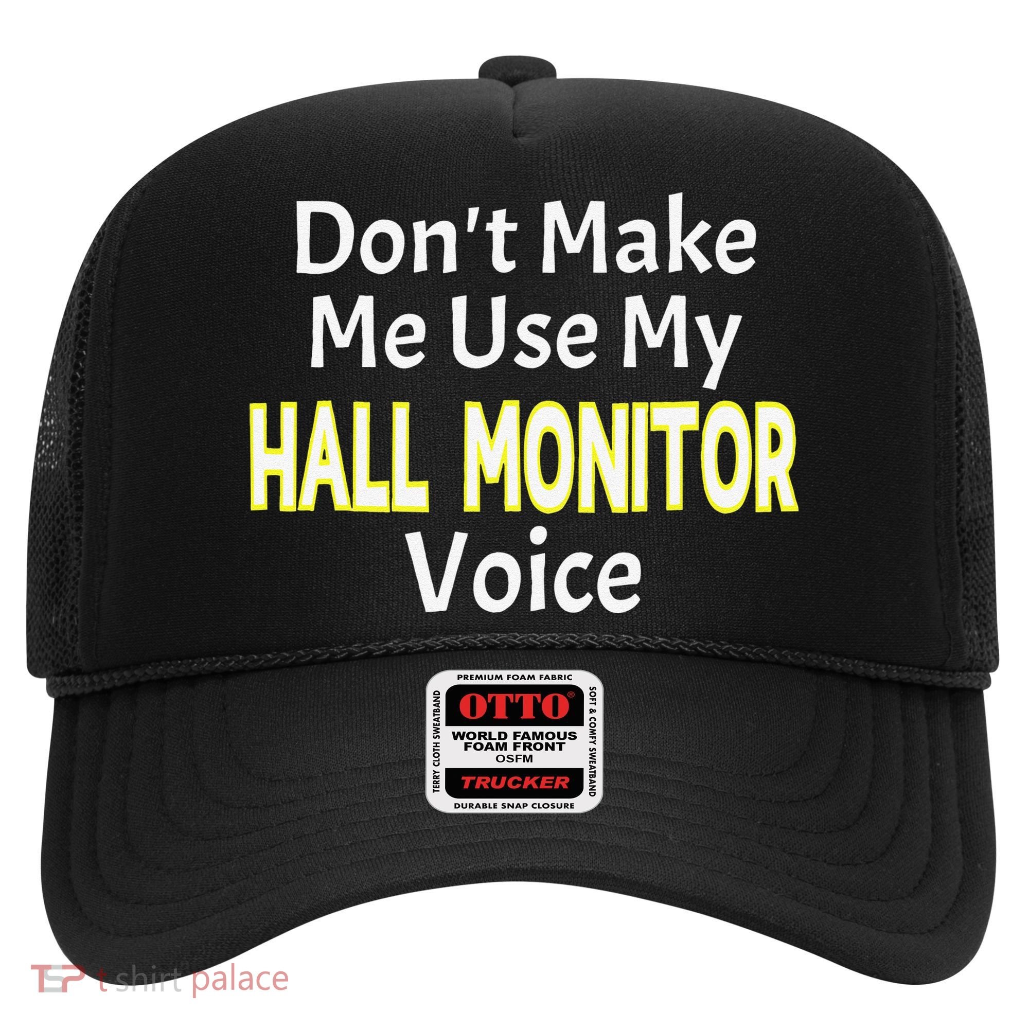 First Day Of School Hall Monitor Hat