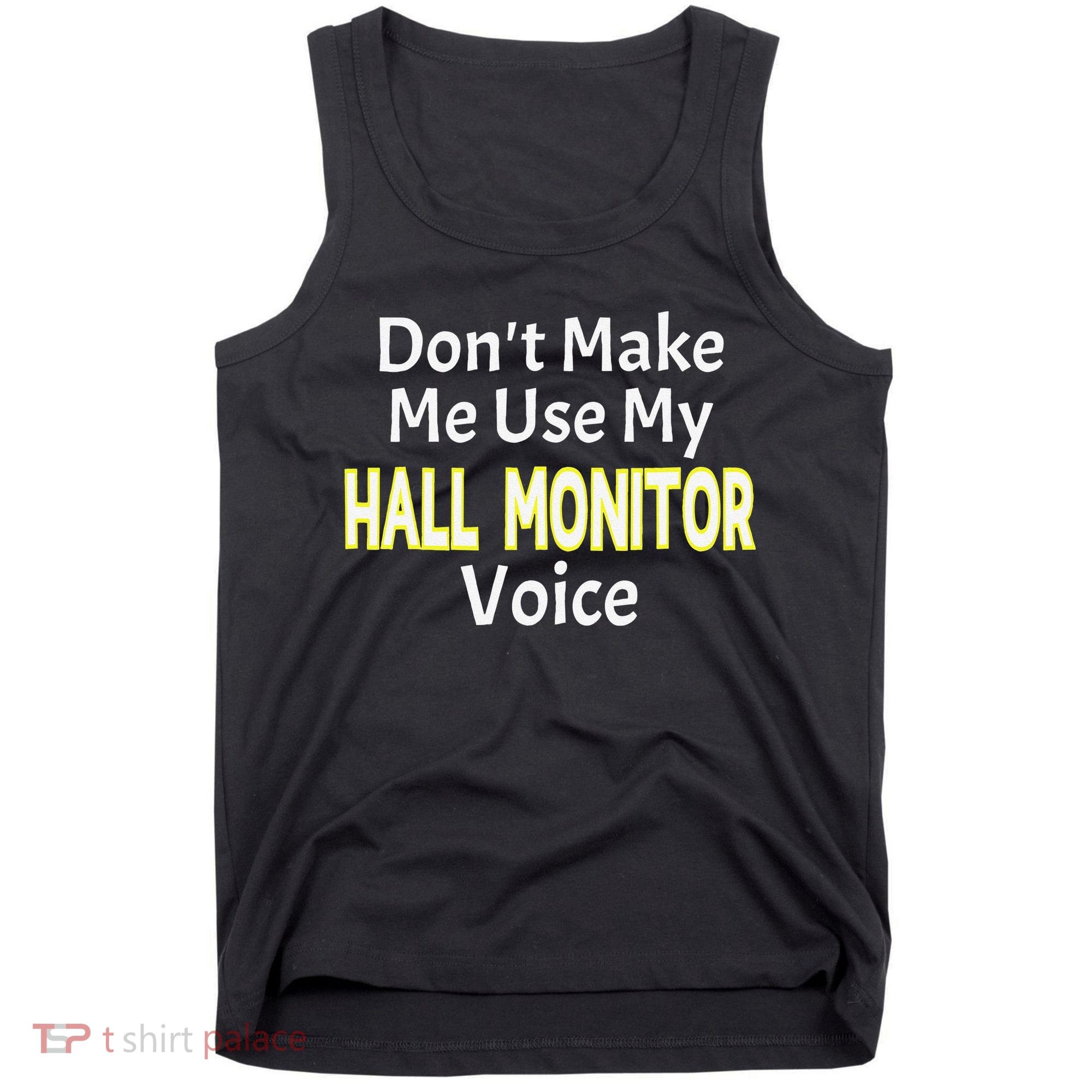 First Day Of School Hall Monitor Tank Top