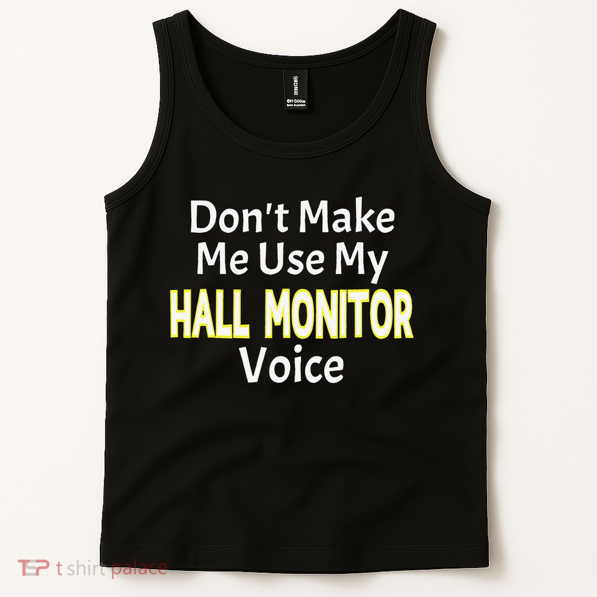 First Day Of School Hall Monitor Tank Top