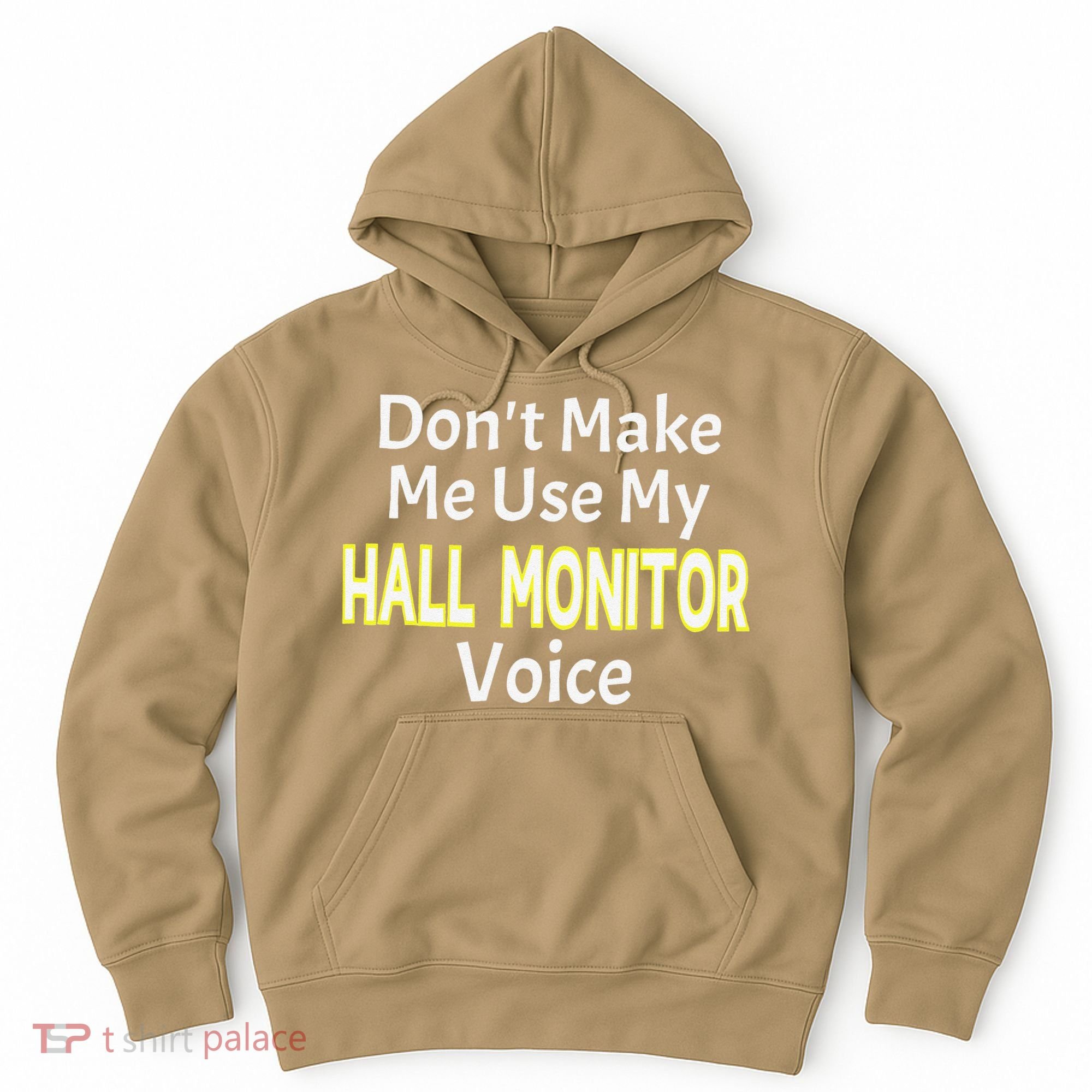 First Day Of School Hall Monitor Hoodie