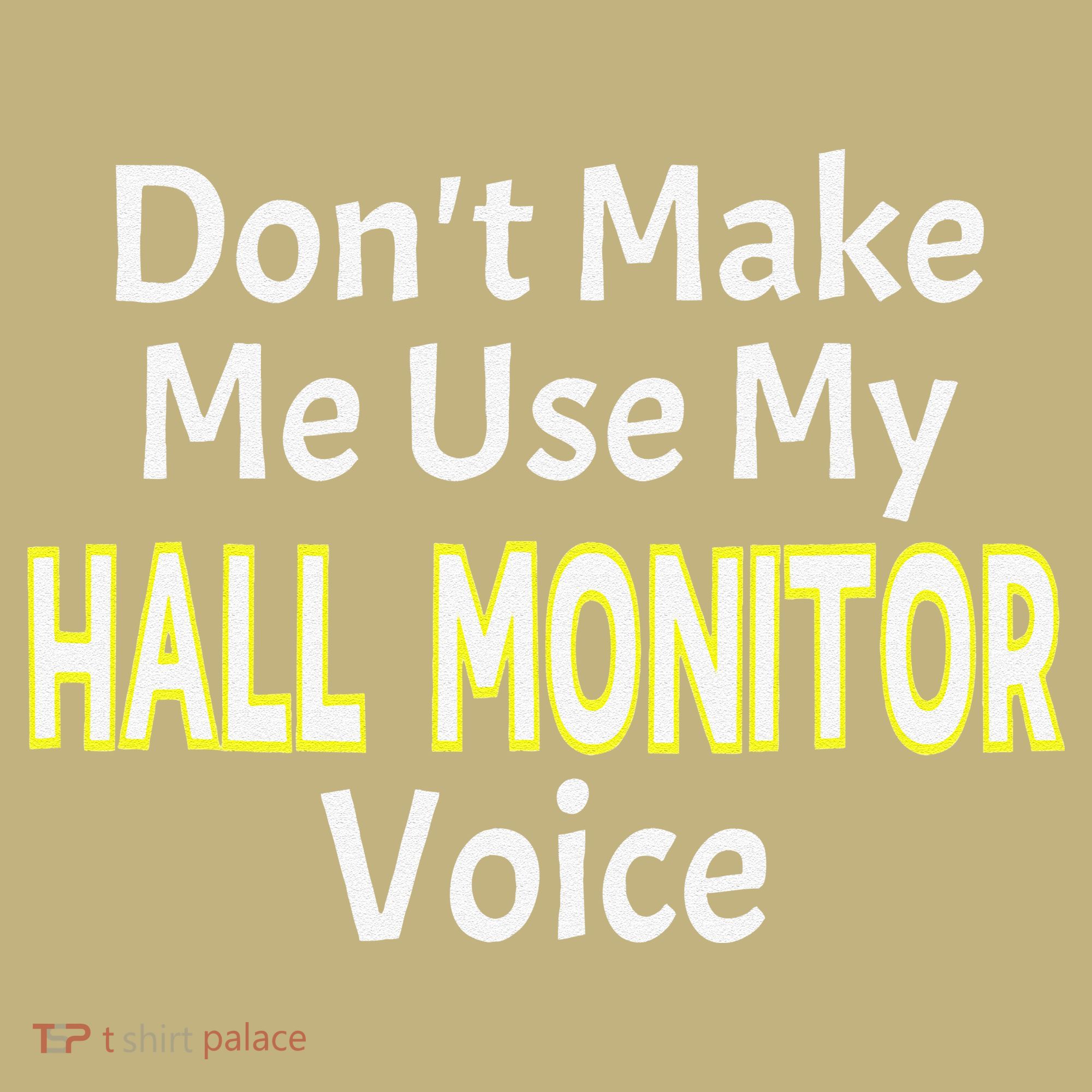 First Day Of School Hall Monitor Hoodie