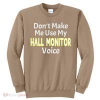 First Day Of School Hall Monitor Sweatshirt thumb 0