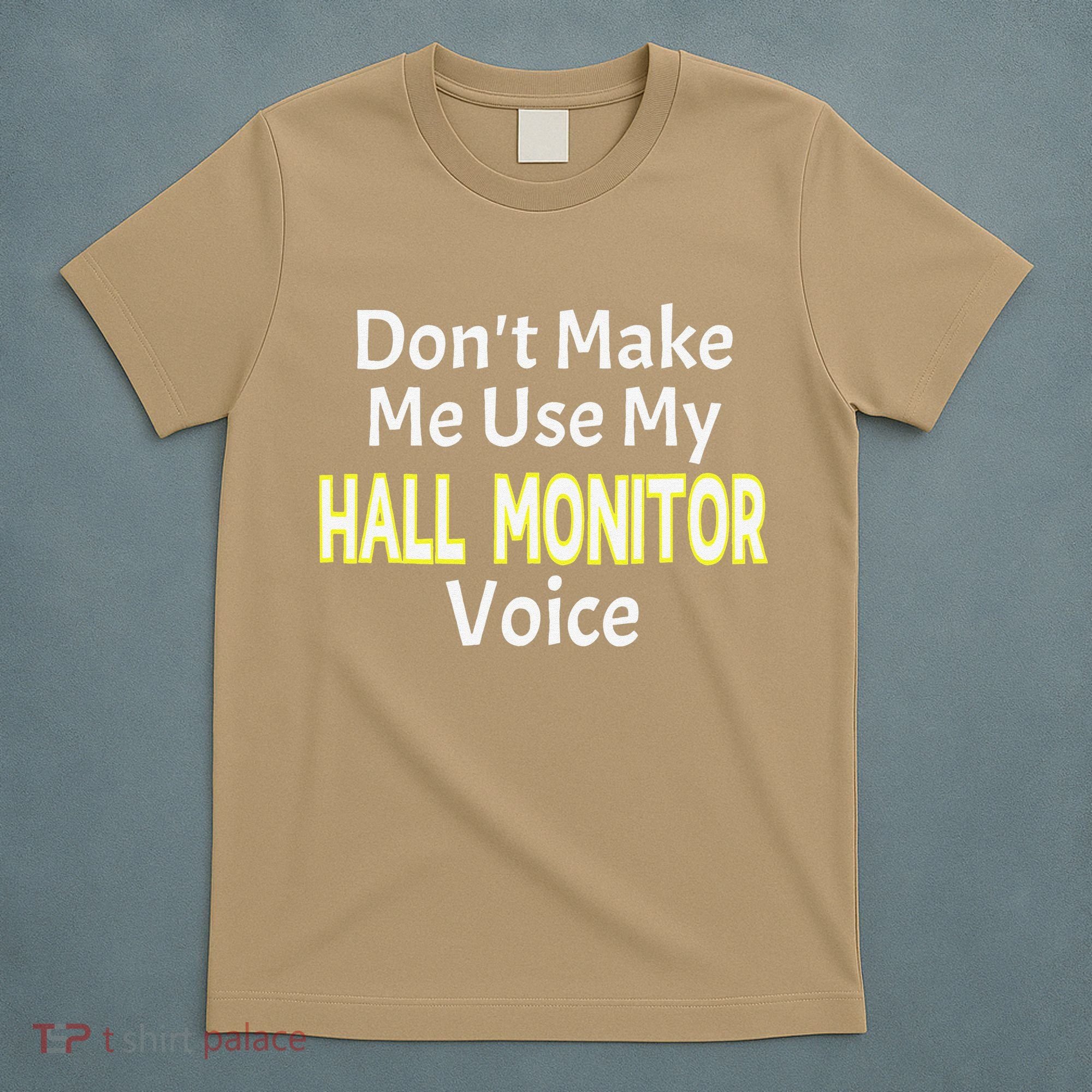 First Day Of School Hall Monitor T-Shirt