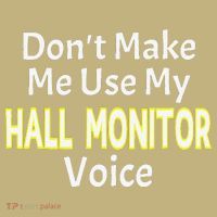 First Day Of School Hall Monitor Mousepad thumb 1