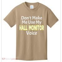 First Day Of School Hall Monitor Kids T-Shirt thumb 0