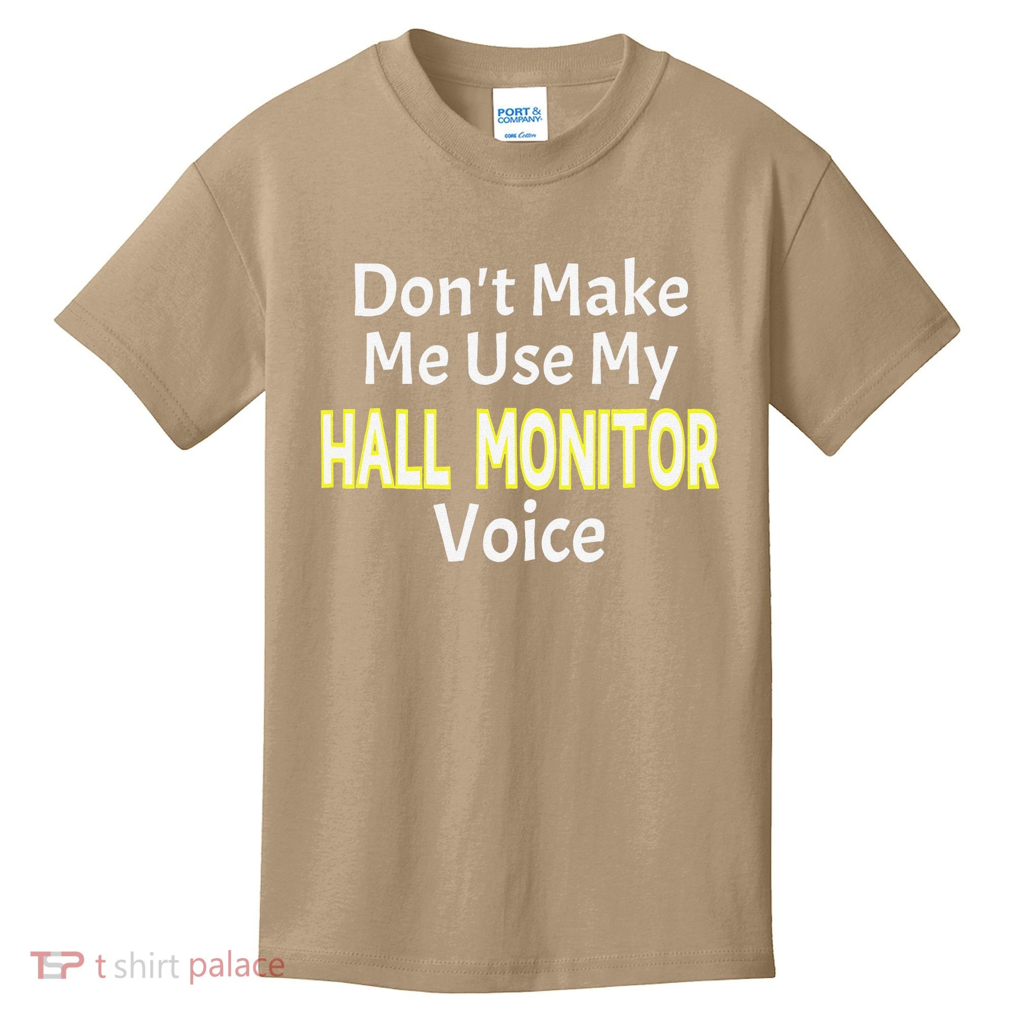 First Day Of School Hall Monitor Kids T-Shirt