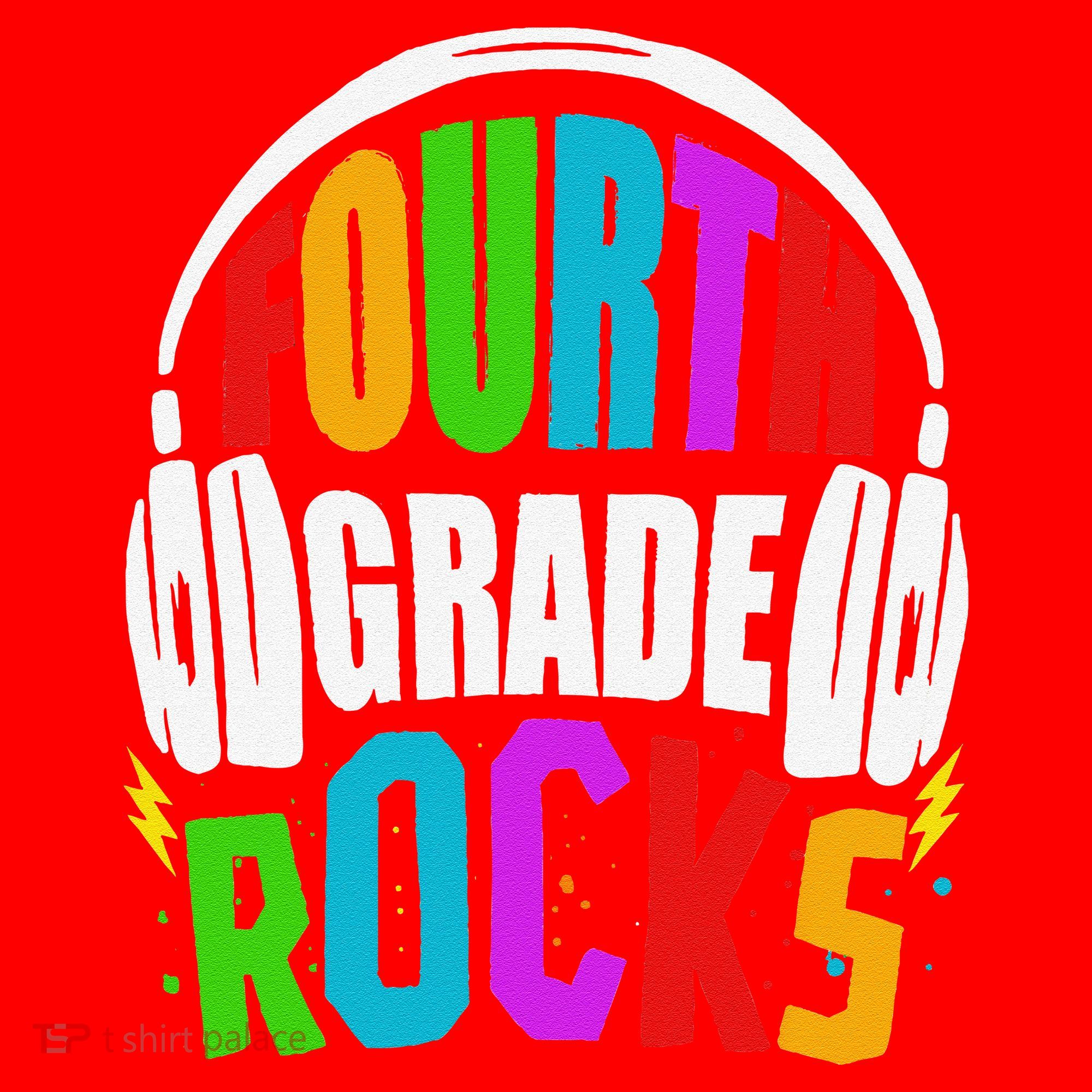 First Day Of 4th Grade Rocks Back To School Teacher Santa Hat