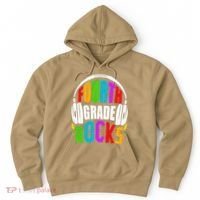 First Day Of 4th Grade Rocks Back To School Teacher Hoodie thumb 0
