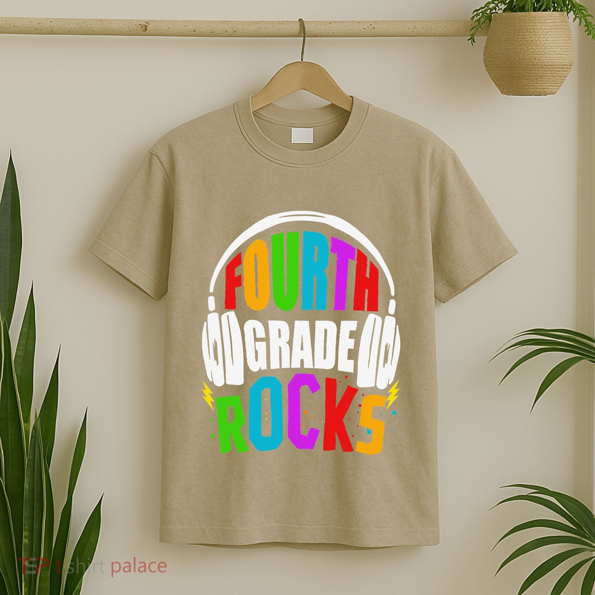 First Day Of 4th Grade Rocks Back To School Teacher T-Shirt