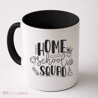First Day Of School Homeschool Squad Teacher Coffee Mug thumb 0