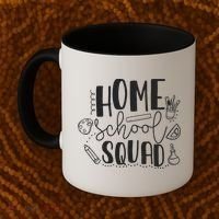 First Day Of School Homeschool Squad Teacher Coffee Mug thumb 2