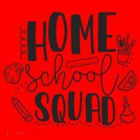 First Day Of School Homeschool Squad Teacher Santa Hat thumb 1