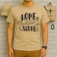 First Day Of School Homeschool Squad Teacher T-Shirt thumb 6