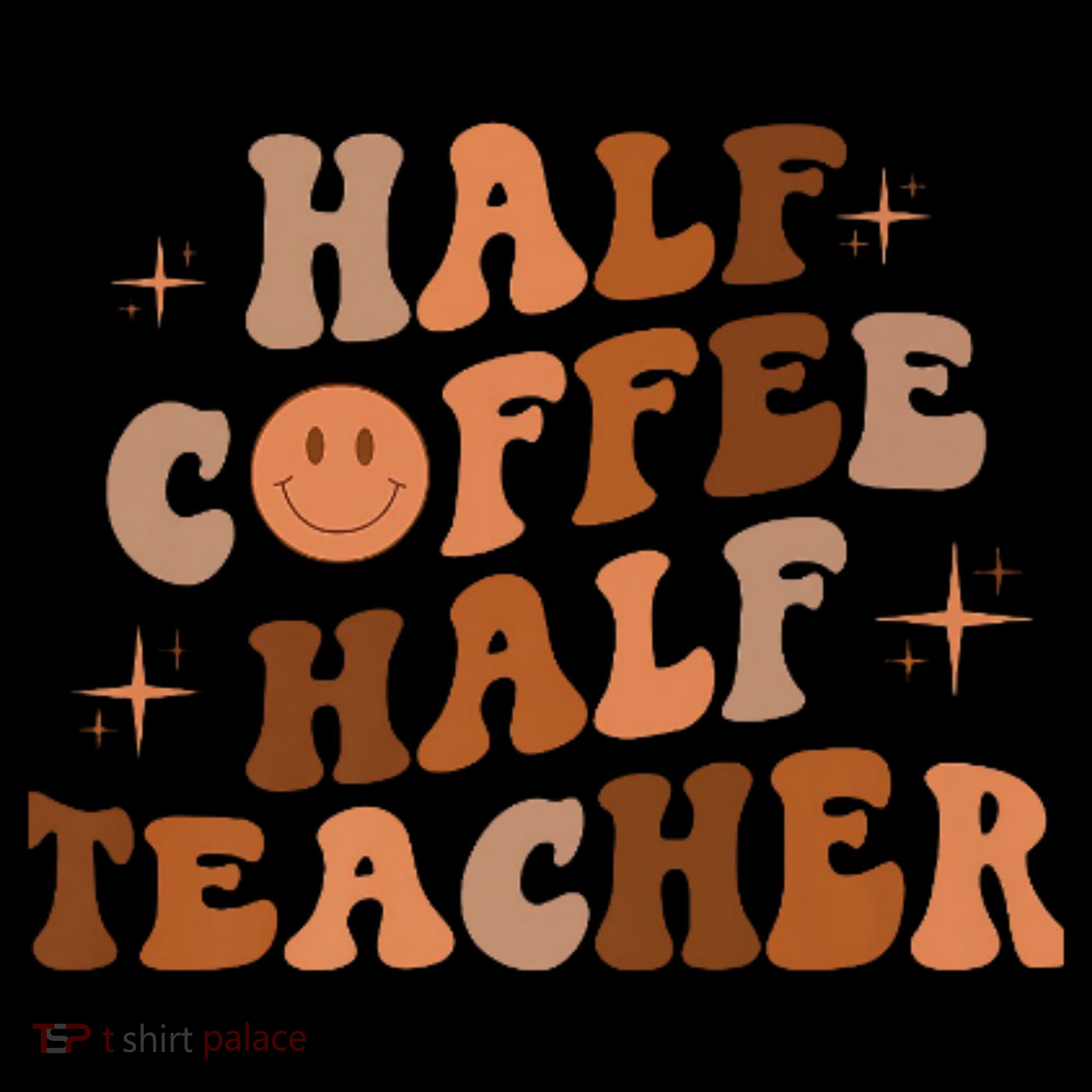 First Day Of School Half Coffee Half Teachers, Retro Gift For Teacher Coffee Mug